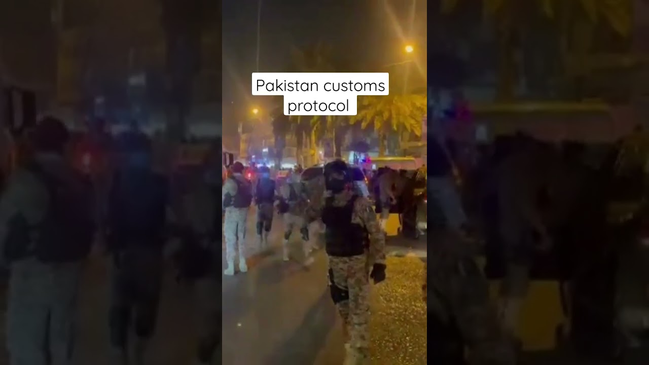 Pakistan customs protocol | #pakistancustoms #ytshorts #youtubeshorts #youtube