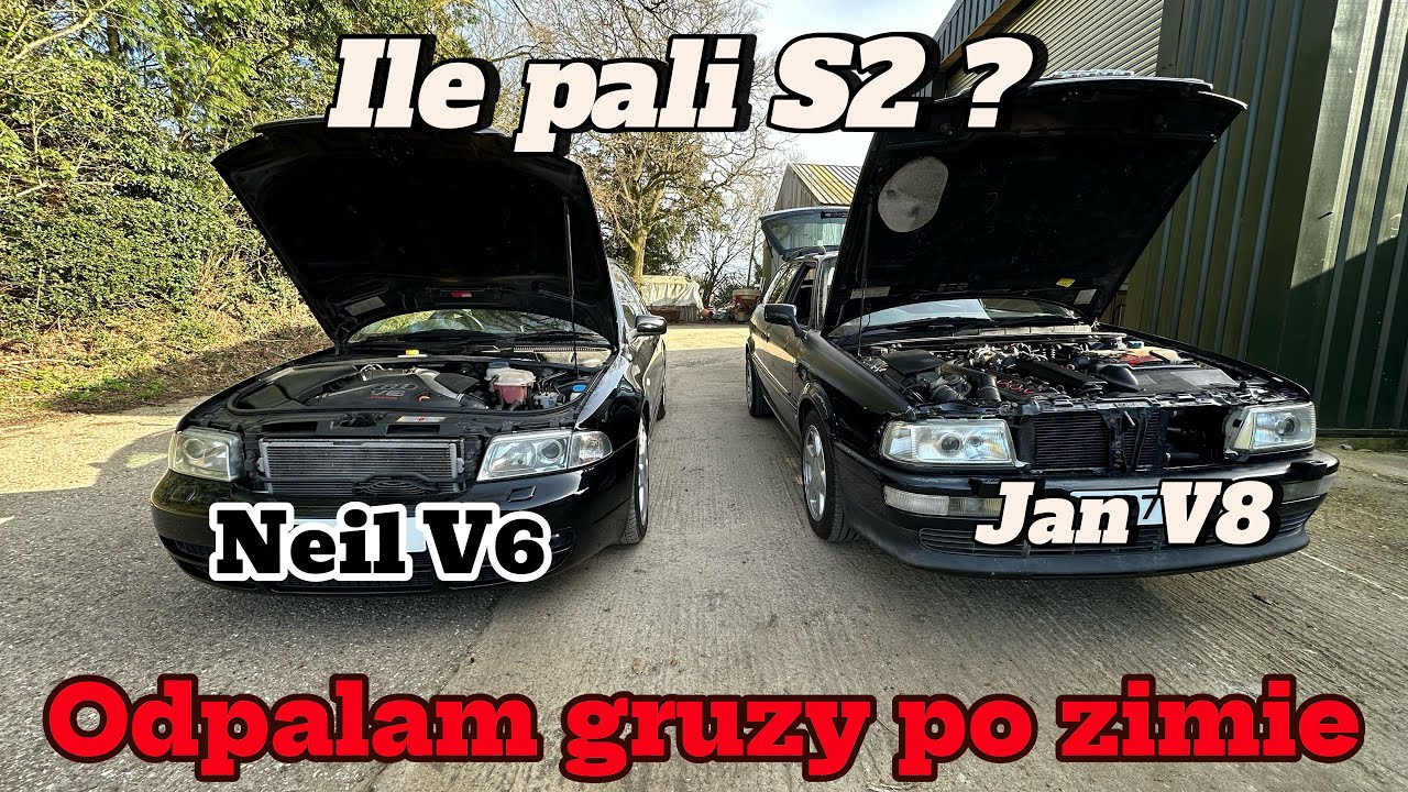 Audi S2 Avant 1 of 320 #41 sprawdzam spalanie i odpalam gruzu po zimie. Jan V8