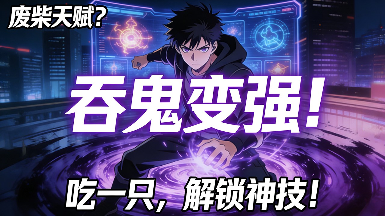 【FULL】🔥《詭异覺醒：我靠吃鬼逆天崛起》最廢天賦？ 我直接吞鬼成神！ 吃一隻鬼，解鎖一個神技！#小說#動畫#漫剧#智绘