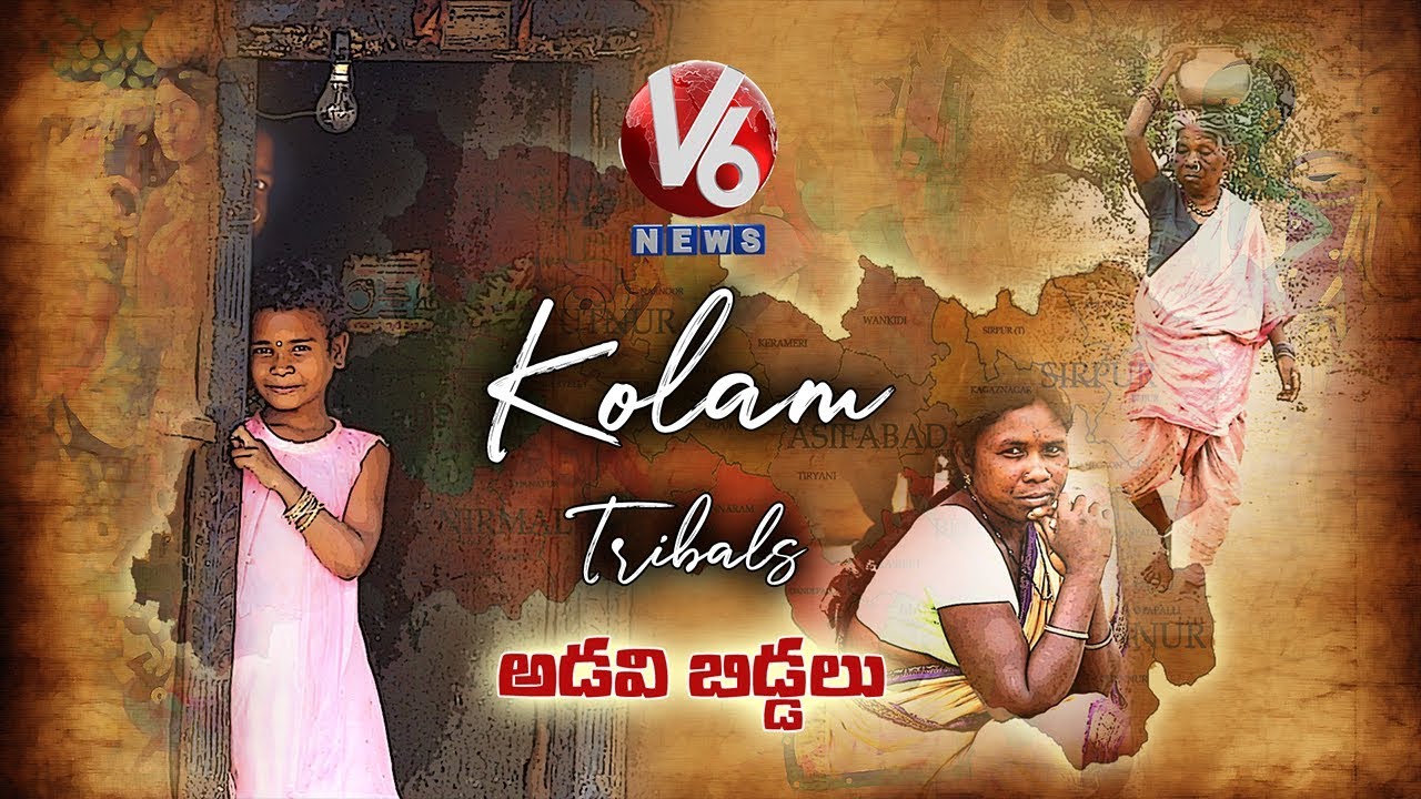 Documentary On Kolam Tribes | Adavi Biddalu | Tribal's Life Style | V6 Telugu News