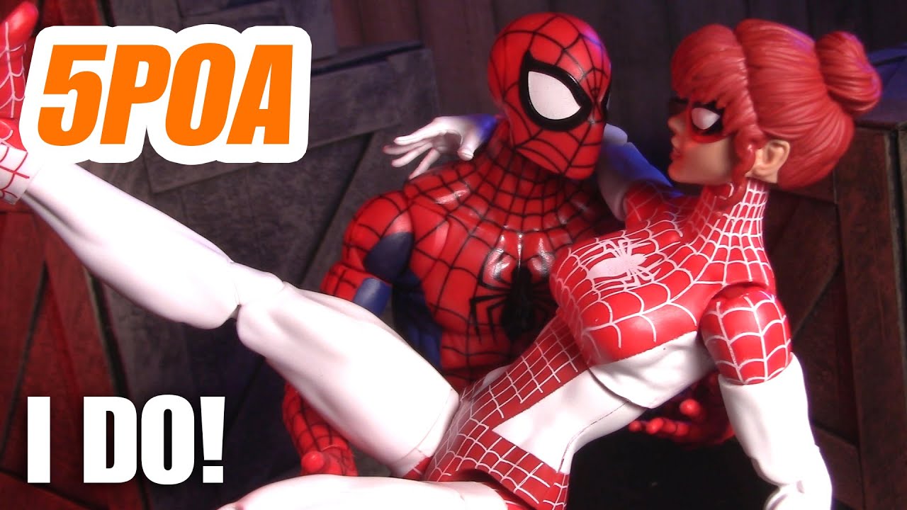 HEAD SWAPS! Spider-Man 60 Amazing Years Renew Your Vows Spinneret Two Pack 5POA Action Figure Review