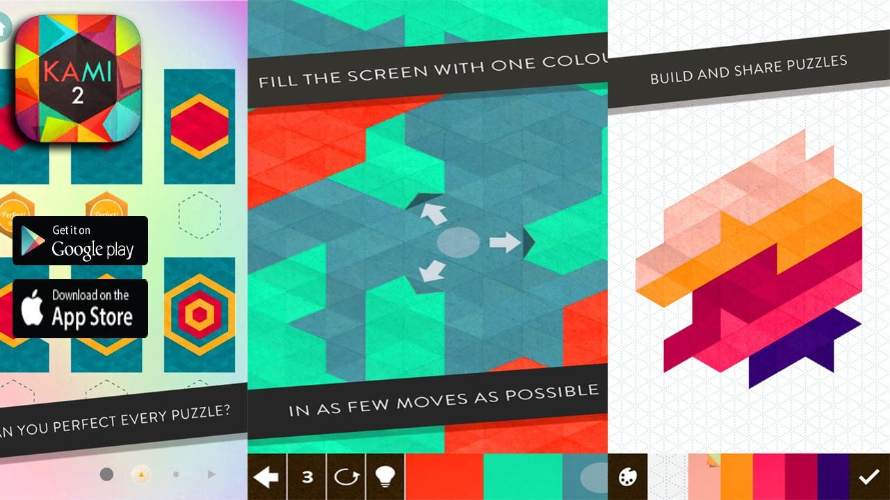 KAMI 2 - Gameplay Playthrough HD (iOS, Android)