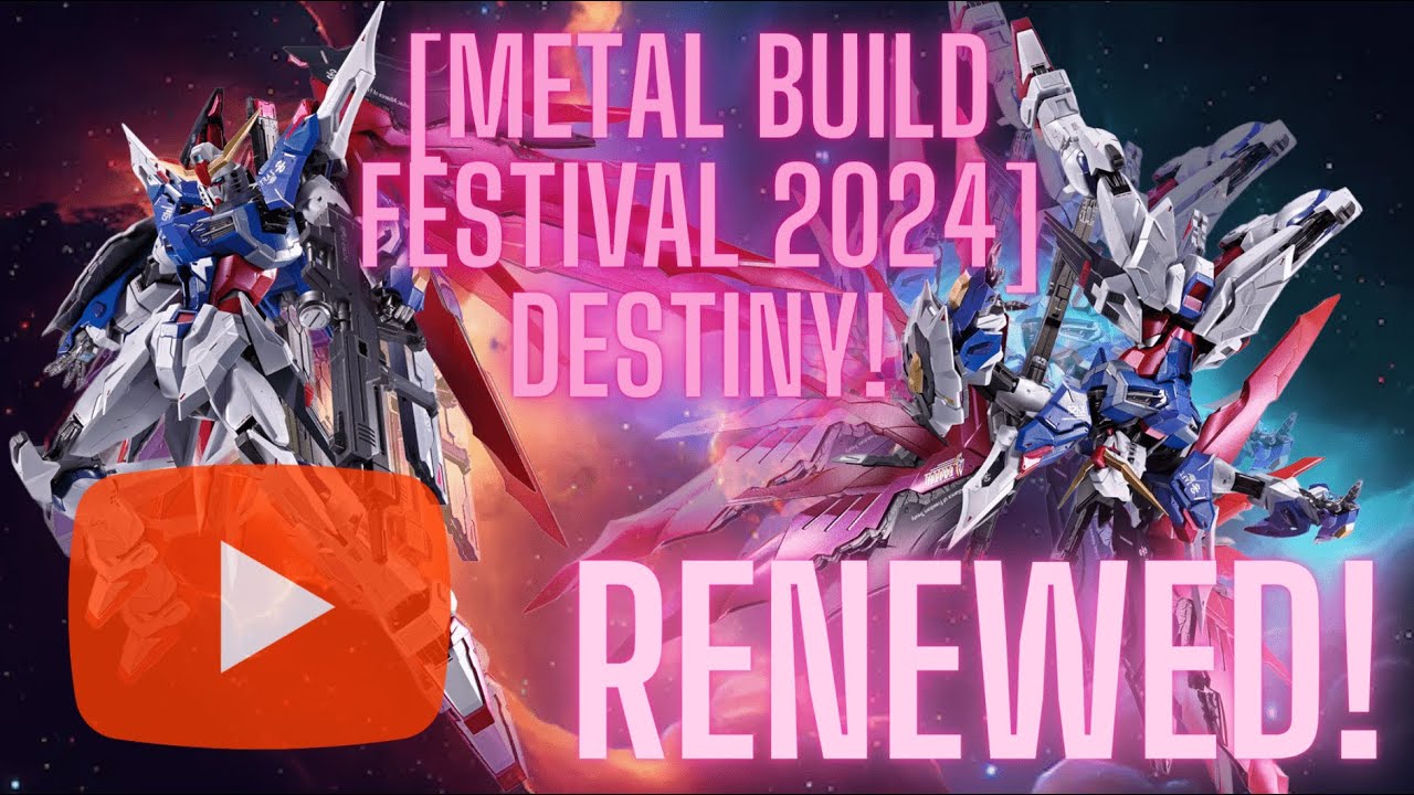 METAL BUILD DESTINY GUNDAM [METAL BUILD FESTIVAL 2024]! TAMASHII NATIONS - BANDAI. (Full Package)