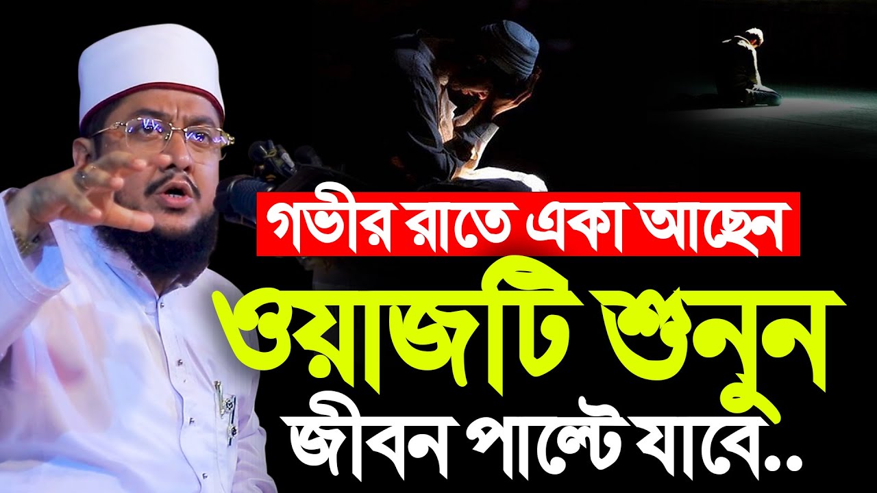 গভীর রাতে একা আছেন ওয়াজটি শুনুন জীবন পাল্টে যাবে | Sadikur Rahman Azhari | সাদিকুর রহমান আজহারী |