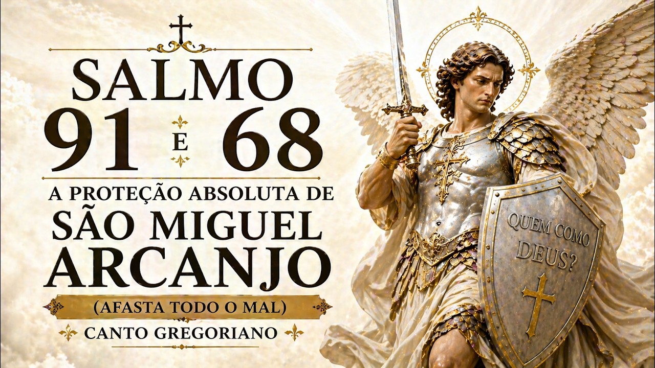 SALMO 91 E 68: A Proteção Absoluta de São Miguel Arcanjo (Afasta Todo o Mal) | Canto Gregoriano