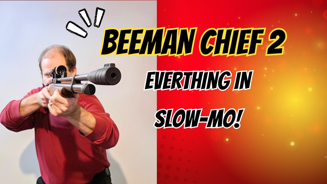 Beeman Chief II: Идеальная пневматическая винтовка для замедленной съемки!
