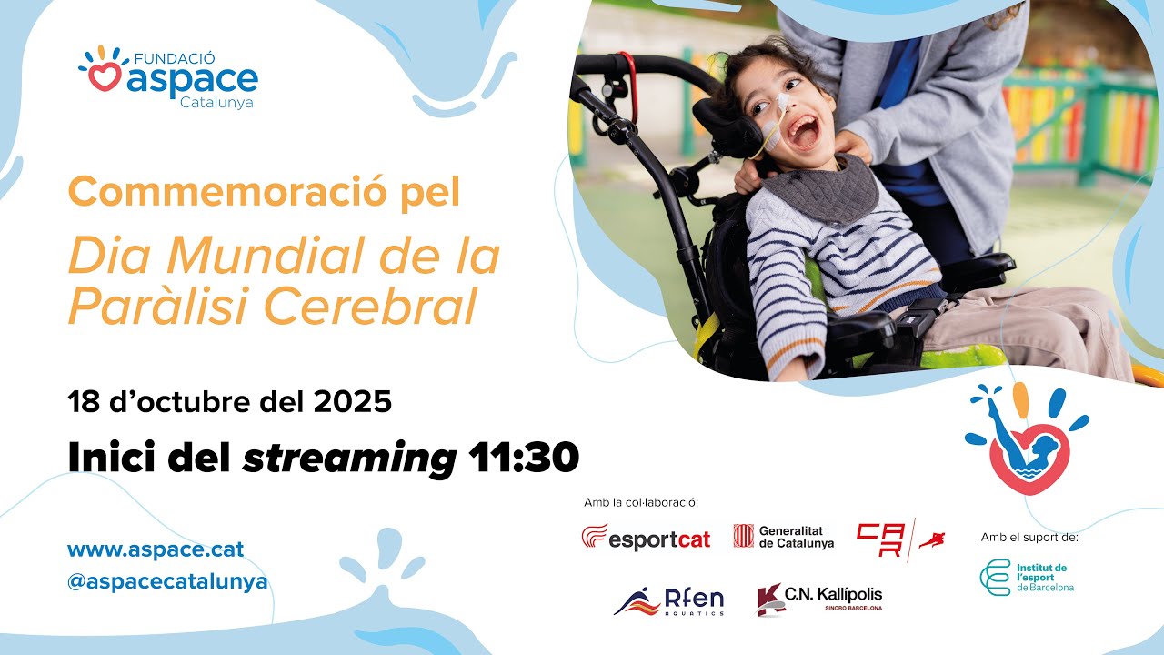 Commemoració pel Dia Mundial de la Paràlisi Cerebral