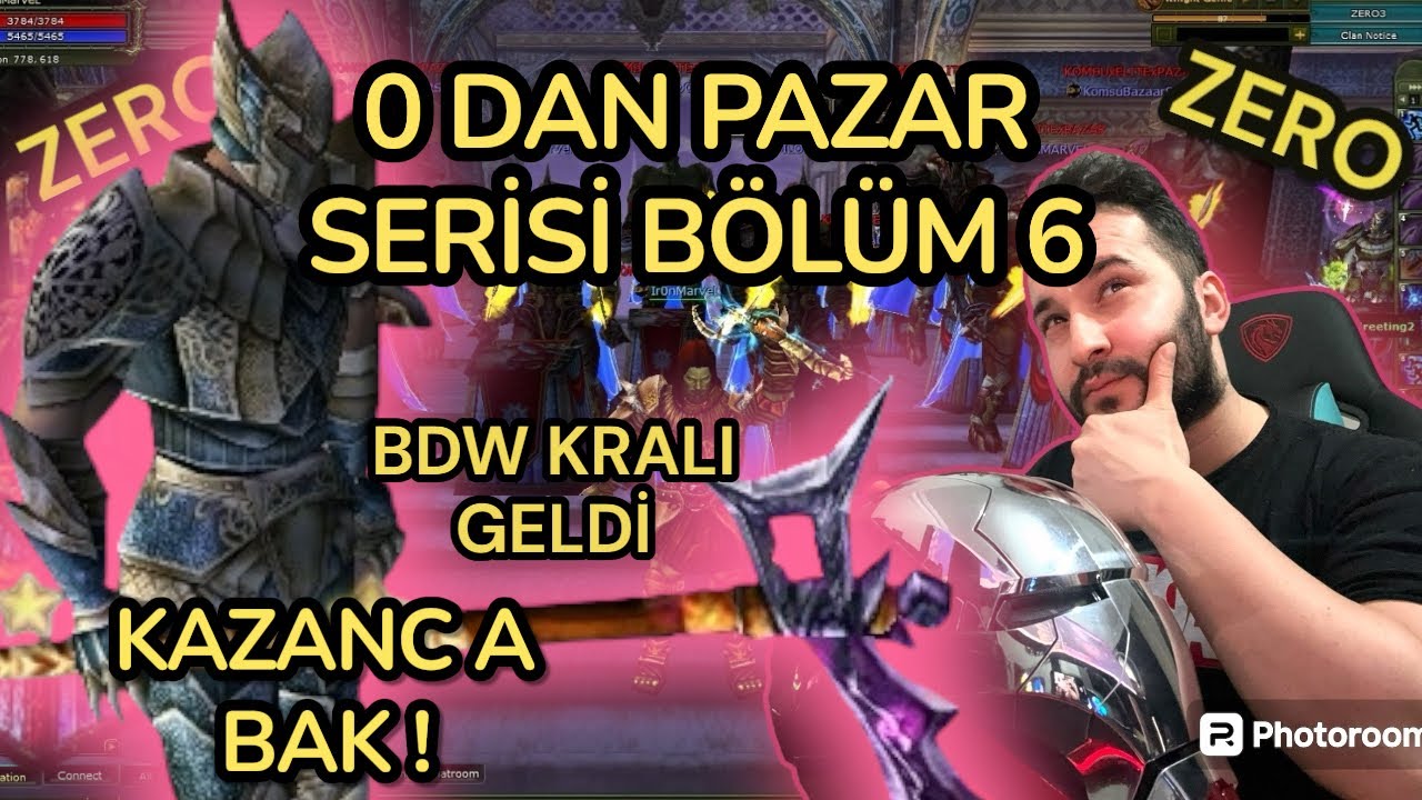 0 DAN PAZAR SERİSİ #BÖLÜM6 EFSANE KAZANÇ SAĞLADIK! İLK İTEMİ ALDIK BDW GİRDİK !