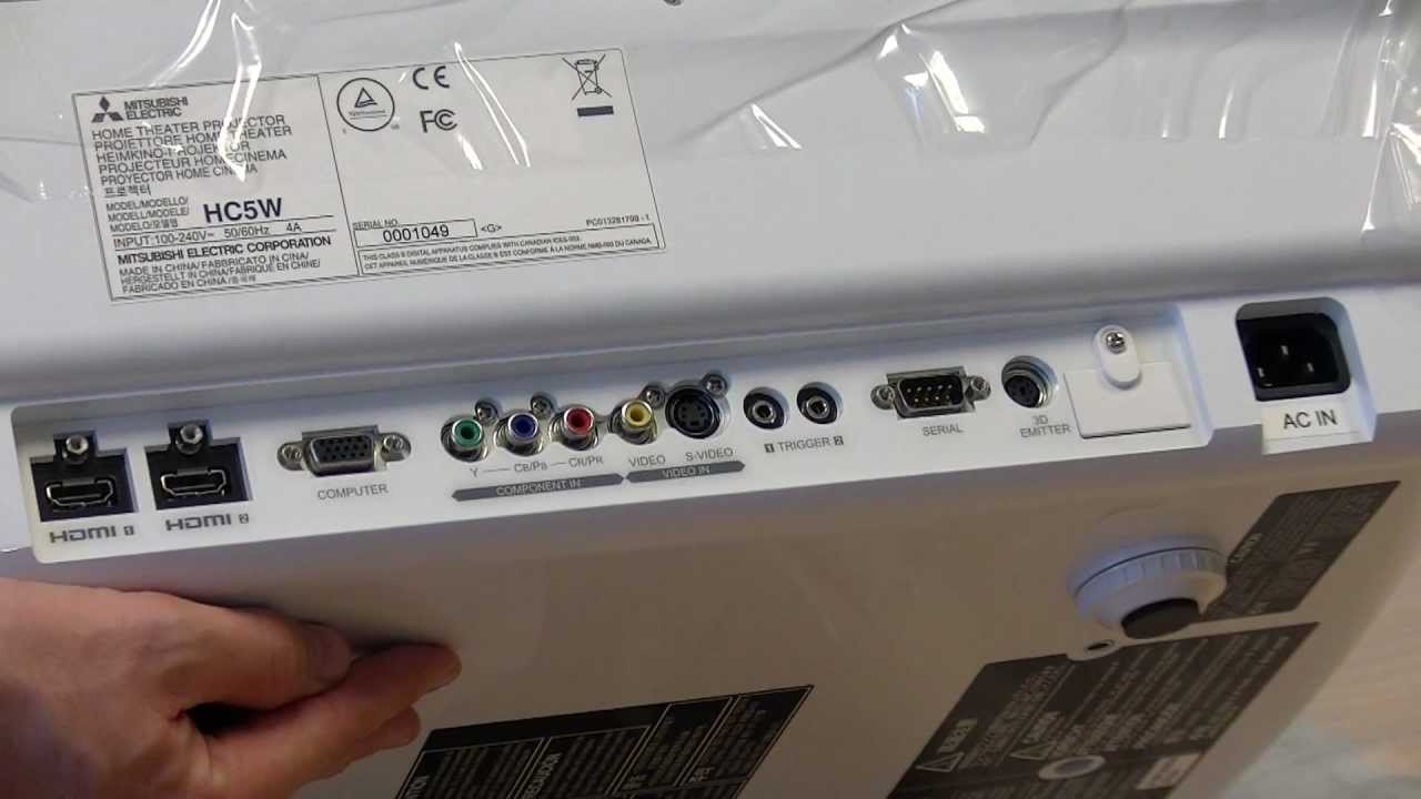 Mitsubishi HC5 3D Full HD Heimkino Beamer