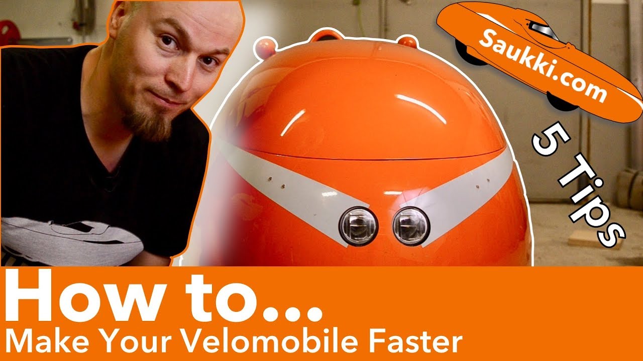 How to Make Your Velomobile Faster