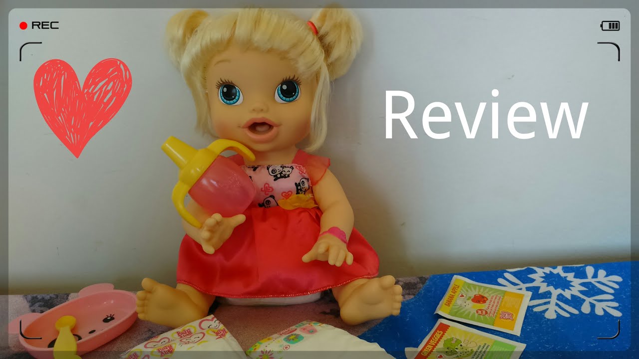 Review Da baby alive Hora de comer♥