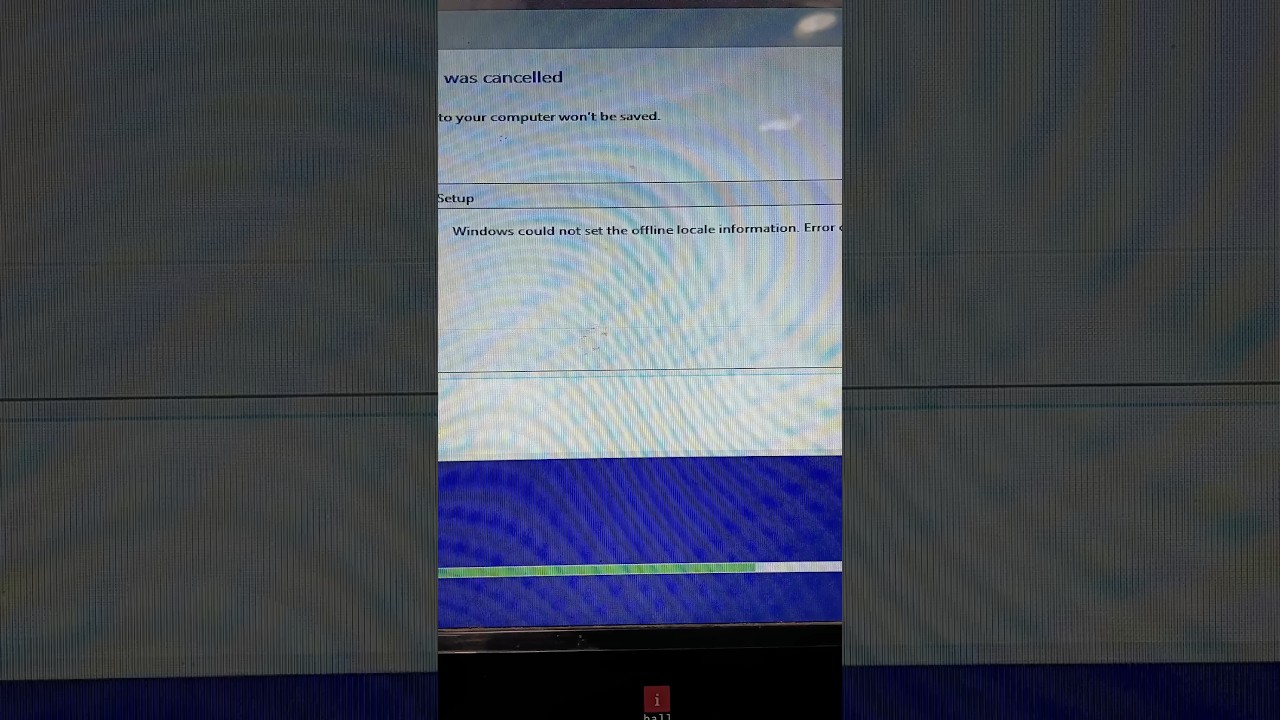 Windows Setup Error ❌ | Offline Locale Information Issue | Fix in 1 Minute 💻🔧 #hardwarefree