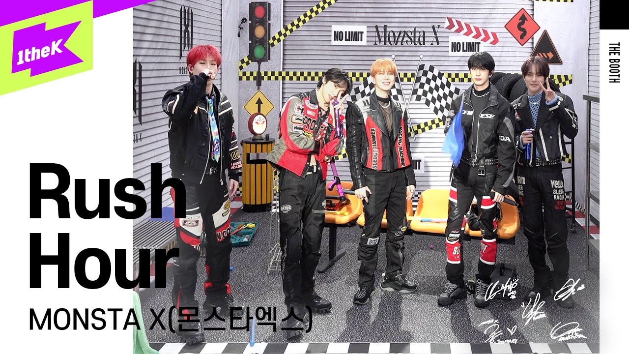 [LIVE] MONSTA X (몬스타엑스) _ Rush Hour | The Booth | 더 부스 | 라이브 | 4K | 민혁 기현 형원 주헌 아이엠