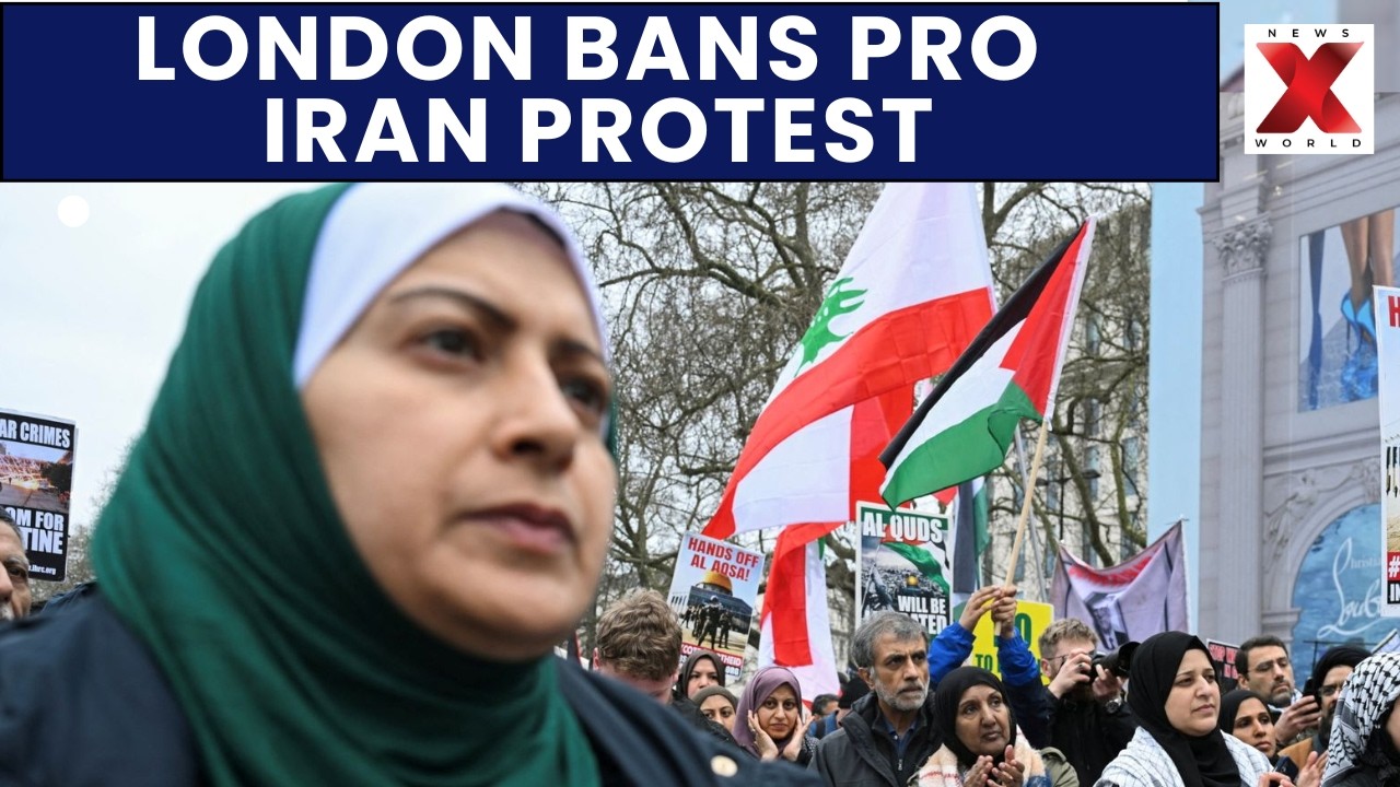 London Protest Ban: UK bans Al Quds march citing security risks | NewsX World