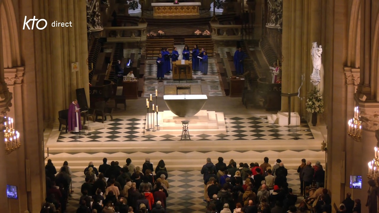Vêpres du 18 février 2026 à Notre-Dame de Paris || Mercredi des Cendres