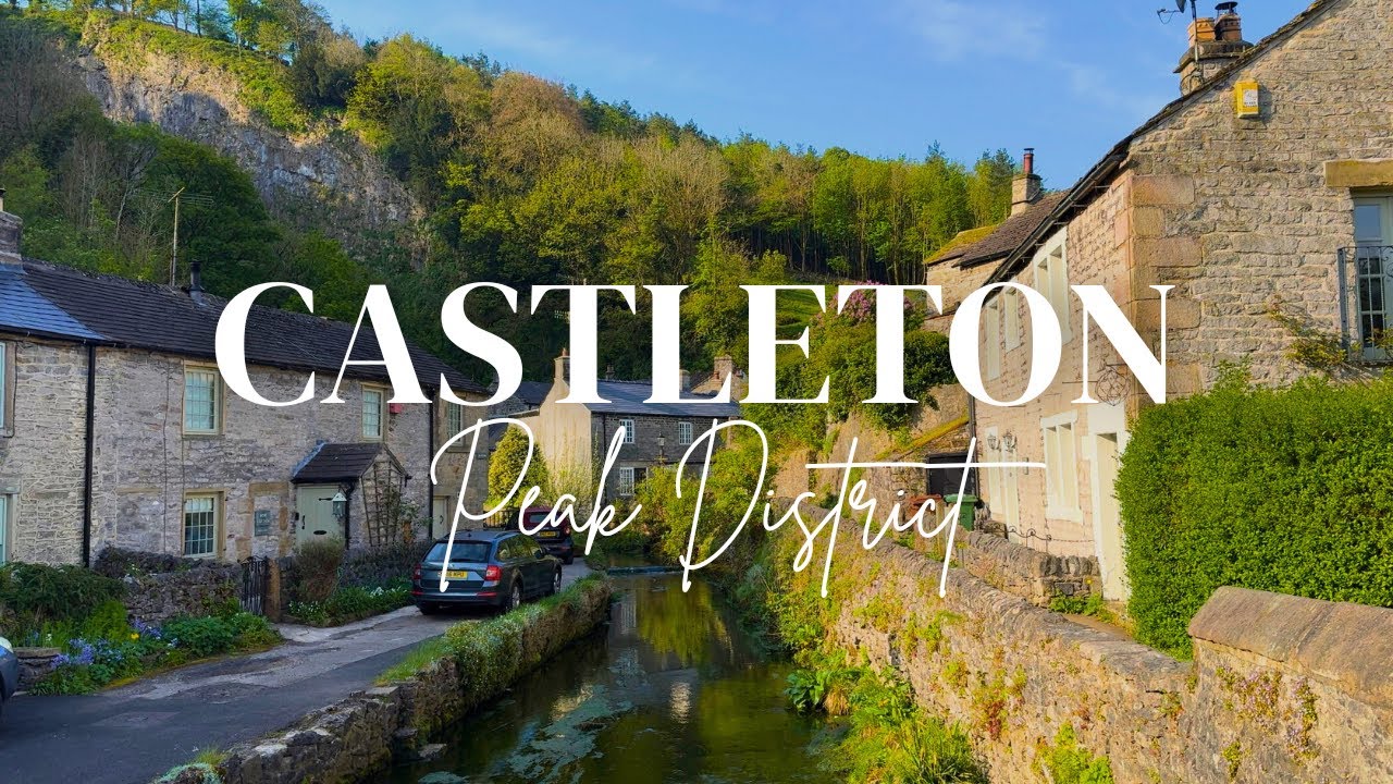 CASTLETON | a scenic walk around a picturesque Peak District village on an early spring morning