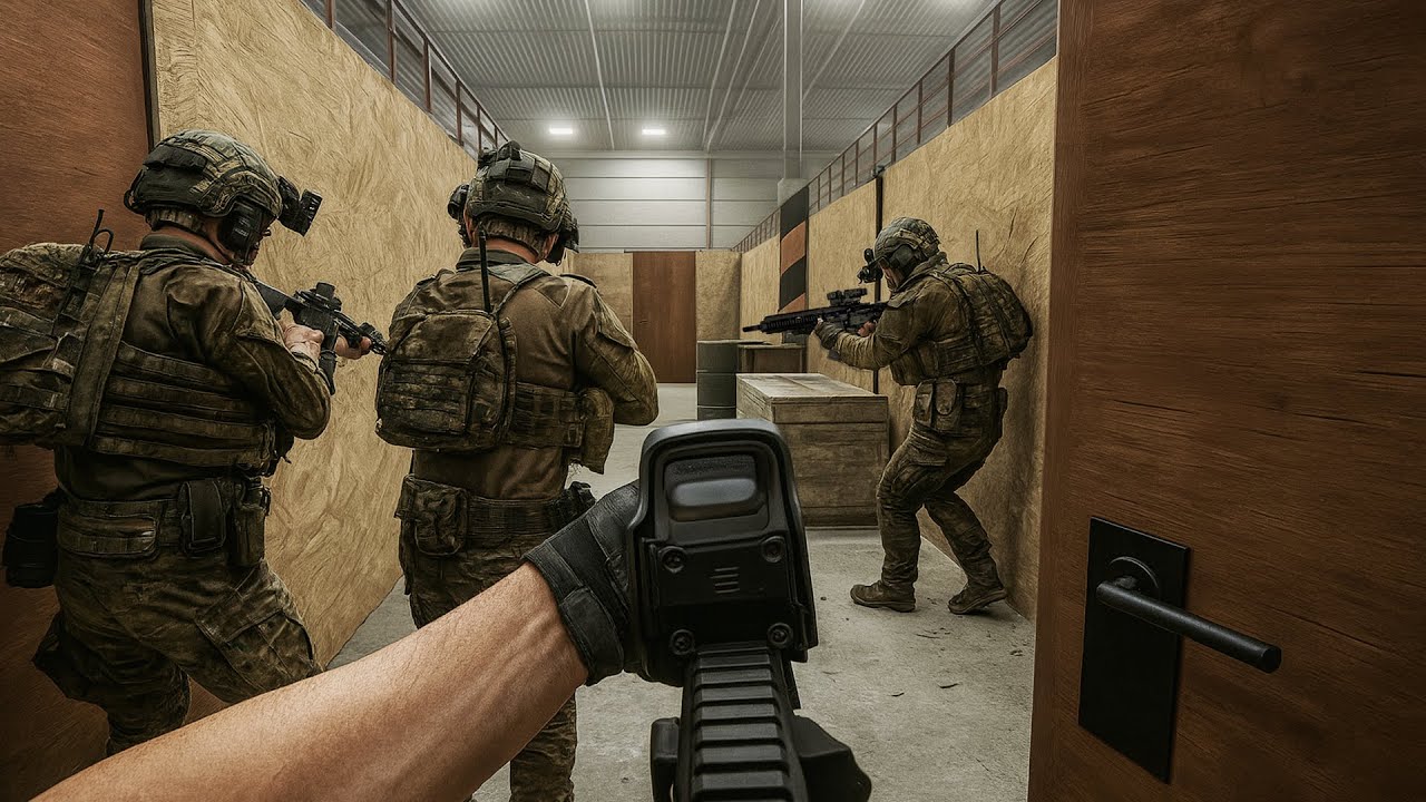 Live Fire CQB Drills | USASOC | ArmA Reforger