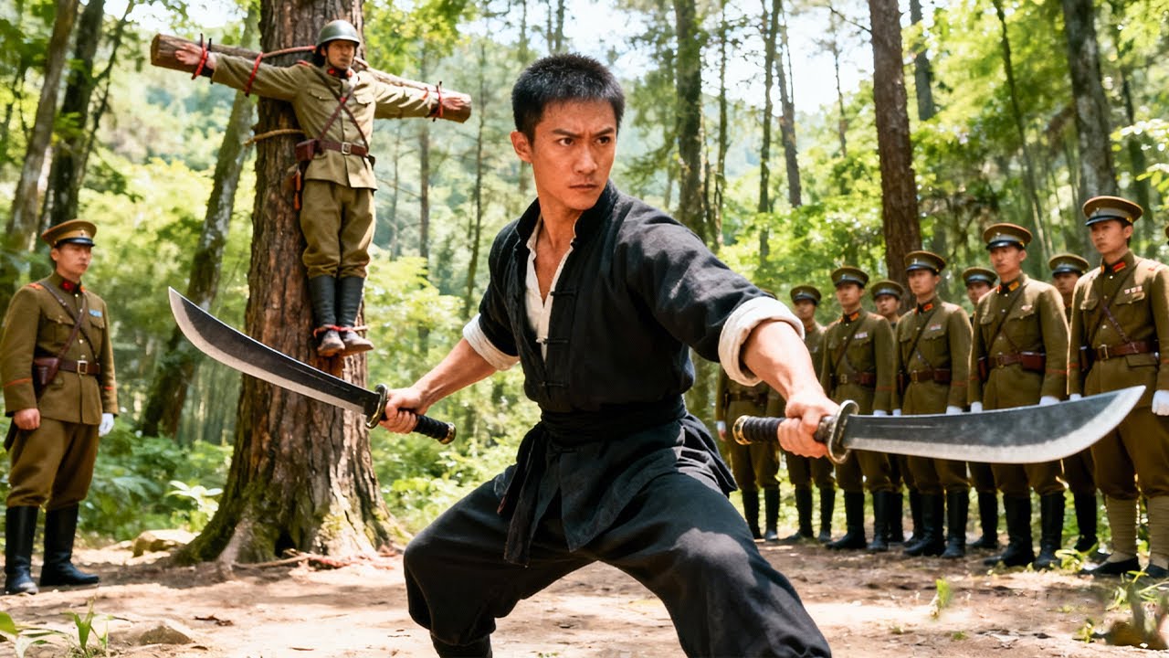 日本大佐挑釁雙刀戰士，下一秒直接被一刀終結！⚔️ 功夫 | Kung Fu | 武打 | 抗日