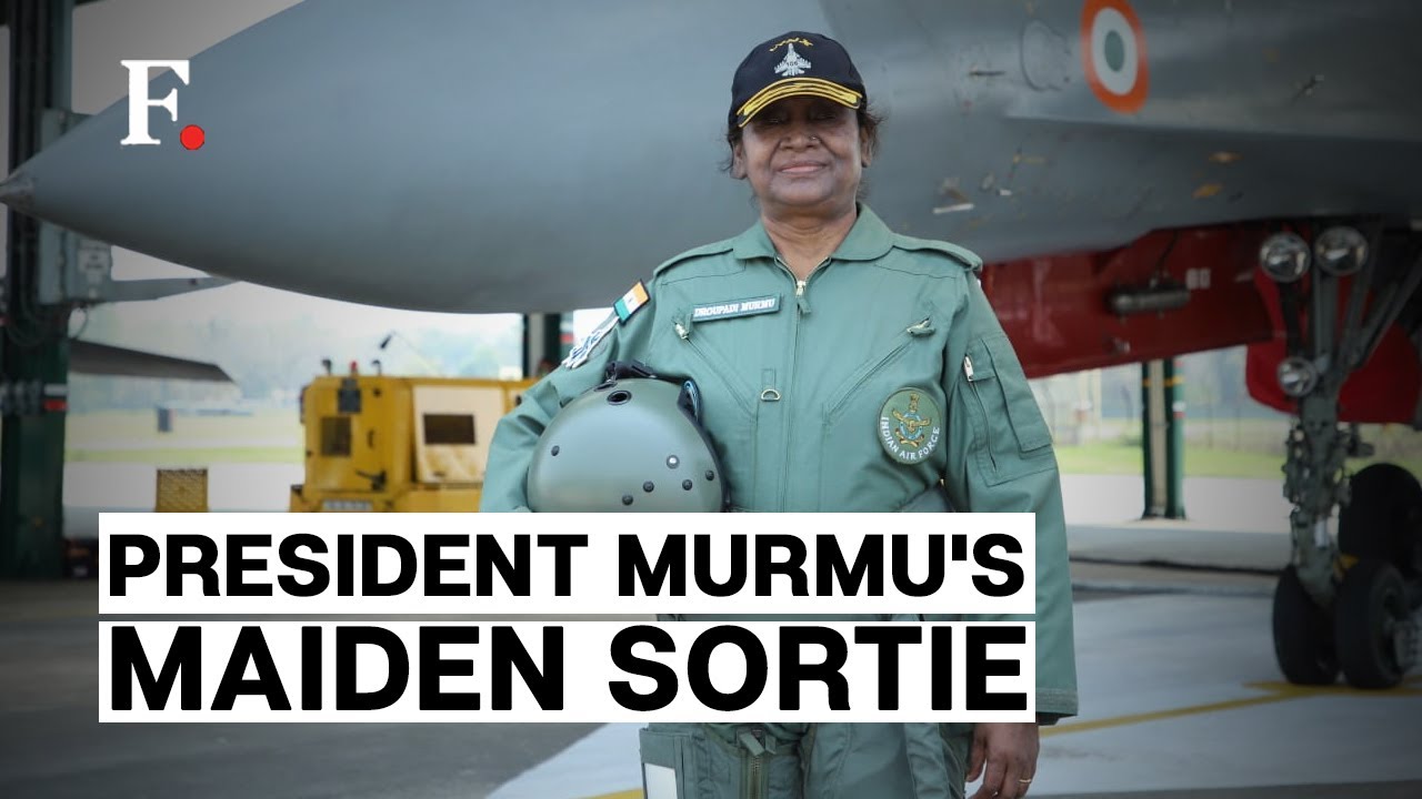Watch: Indian President Droupadi Murmu Takes Maiden Fighter Jet Sortie On Su-30 Aircraft