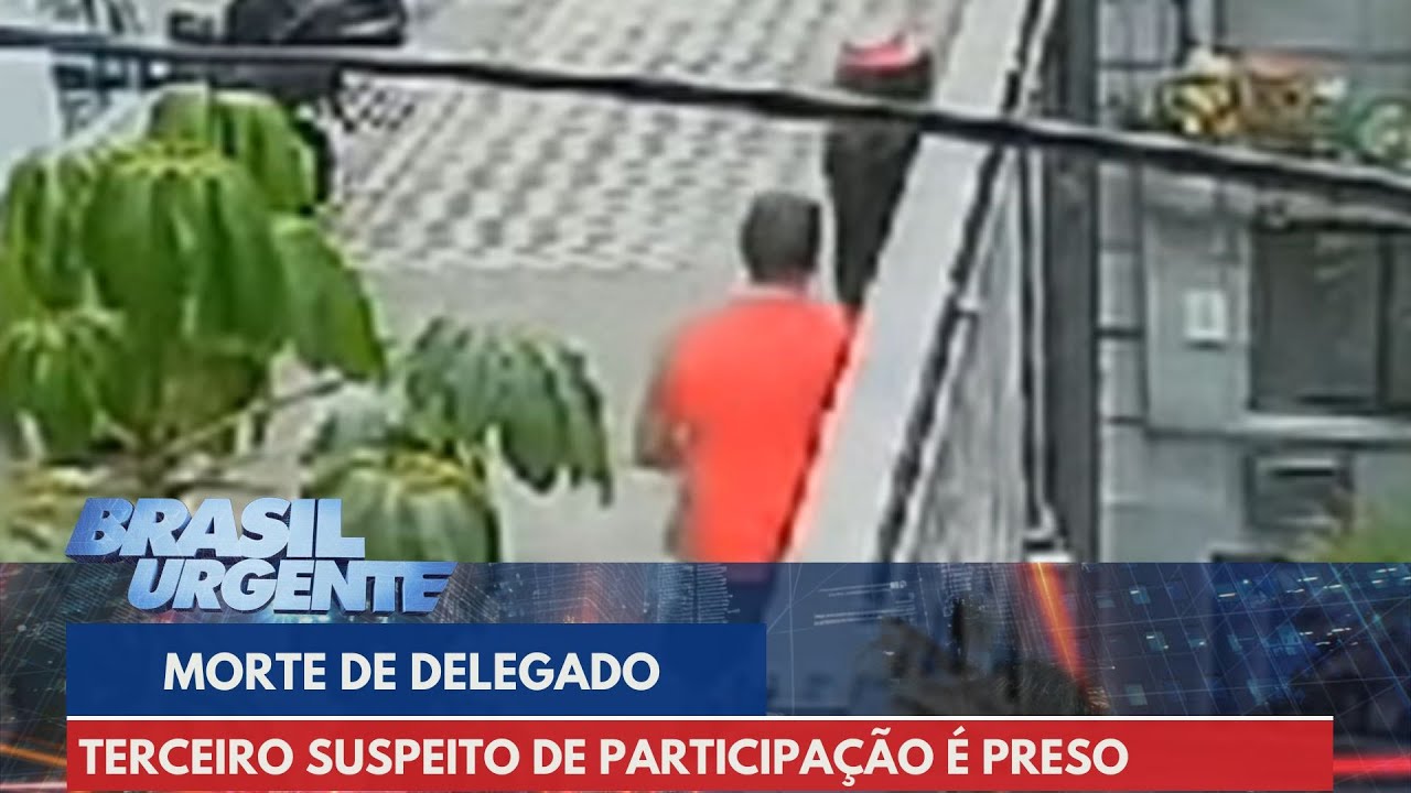 Suspeito de participação na morte de delegado é preso | Brasil Urgente