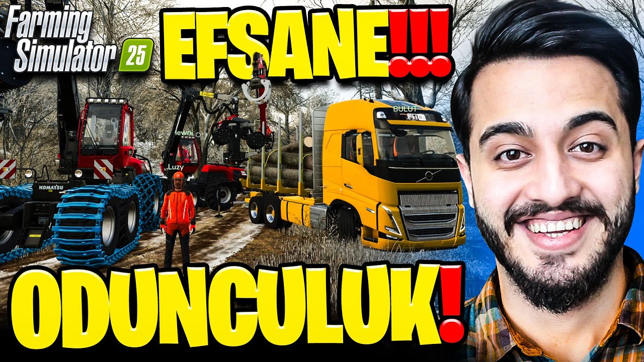 SONUNDA AĞA&Ccedil; KESME ARA&Ccedil;LARINI ALIP ORMANA DALDIK! AŞŞŞIRI KEYİFLİ! Farming Sim&uuml;lat&ouml;r 25 #19
