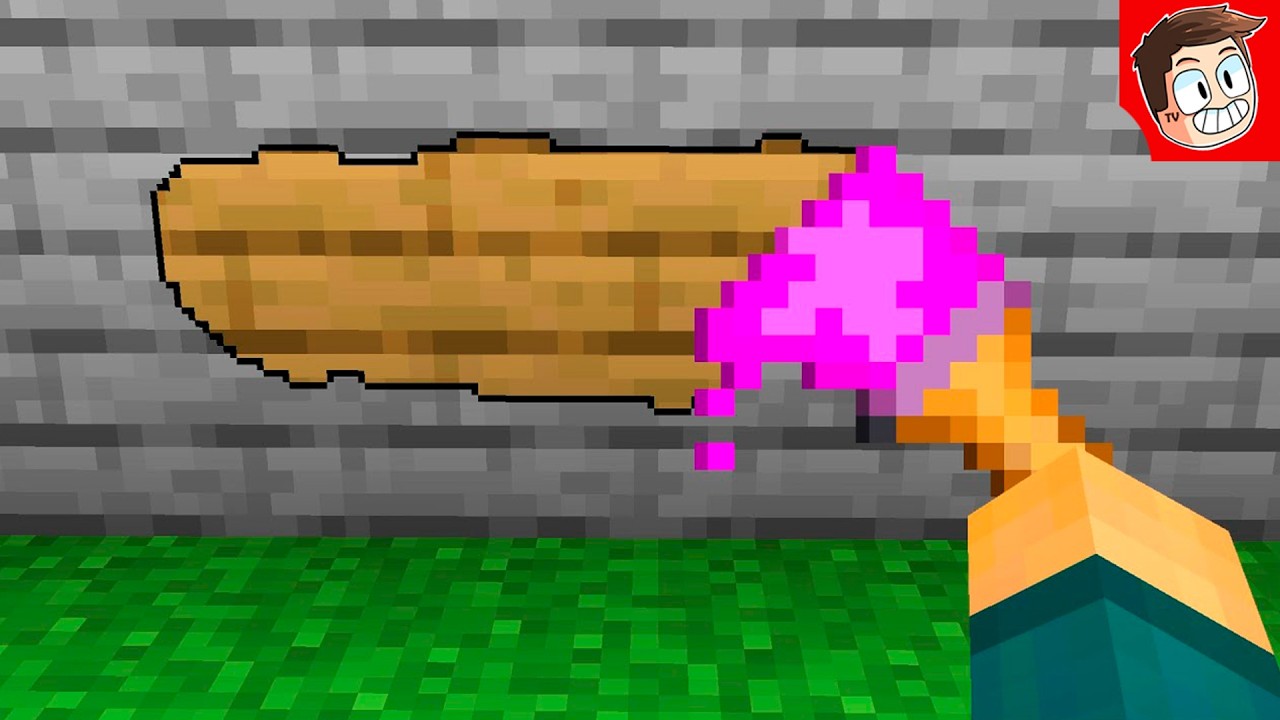 tudo que eu DESENHAR acontece no Minecraft!