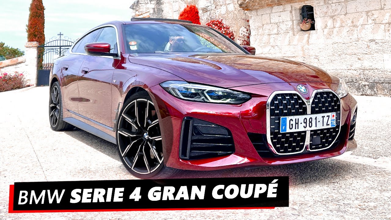Essai BMW Serie 4 GRAN COUPE 2023 | intérieur et extérieur / options et prix