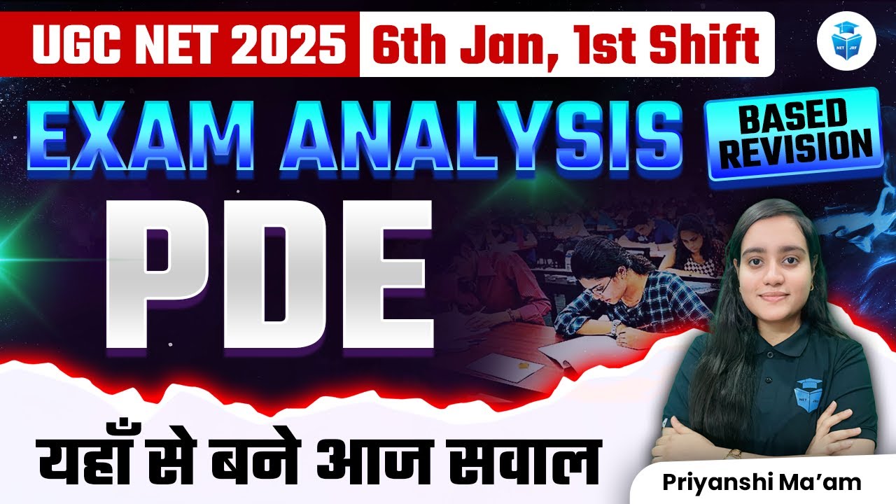 UGC NET Paper 1 PDE Most Important Questions | UGC NET Paper 1 Exam Analysis 2025 | Priyanshi Mam