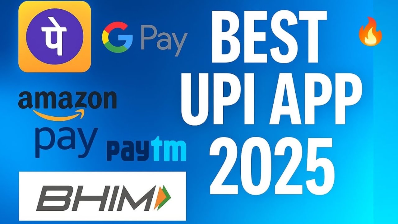Best UPI App in India 2025 | Paytm vs PhonePe vs GPay vs BHIM vs Amazon Pay🔥