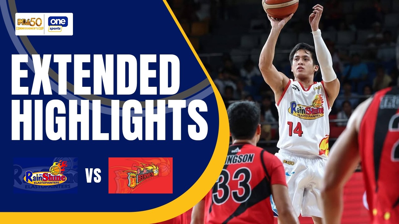 SAN MIGUEL vs. RAIN OR SHINE | EXTENDED HIGHLIGHTS | PBA SEASON 50 COMMISSIONER&rsquo;S CUP