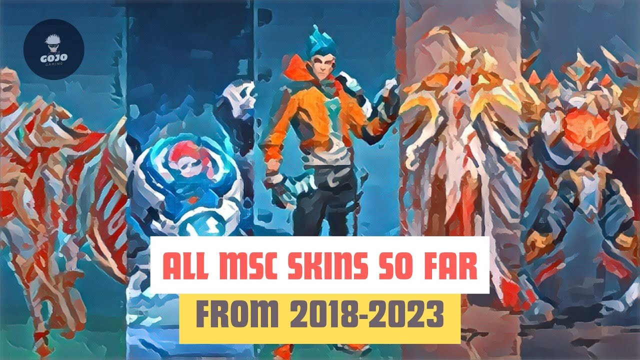 ALL MLBB MSC SKINS SO FAR | MOBILE LEGENDS: BANG BANG
