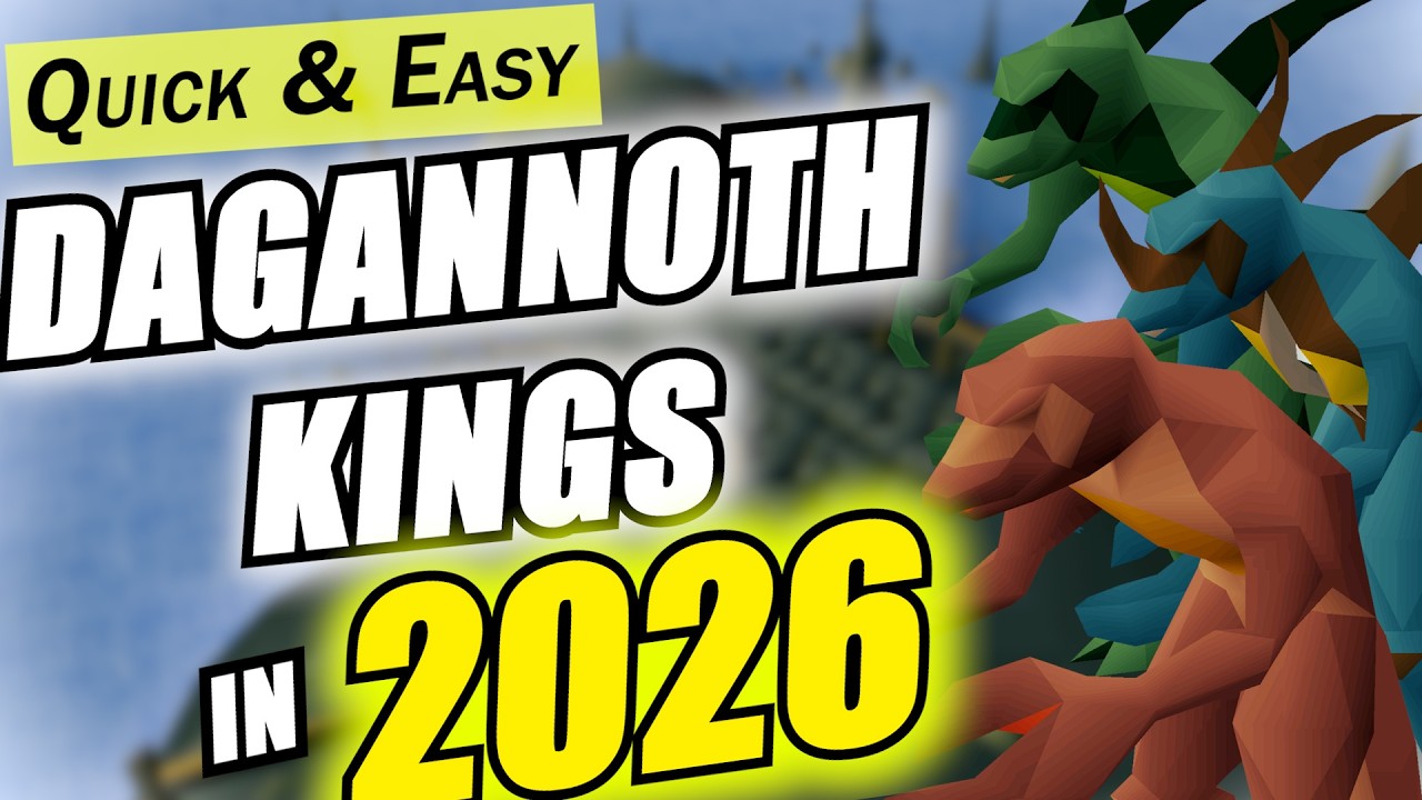 Dagannoth Kings Guide 2026 - Quick & Easy Method for All 3 DKs