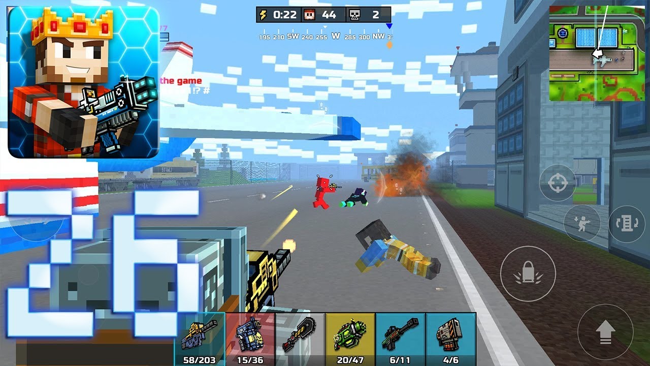 Pixel Gun 3D - Battle Royale Gameplay Part 26 - Epic Battle!