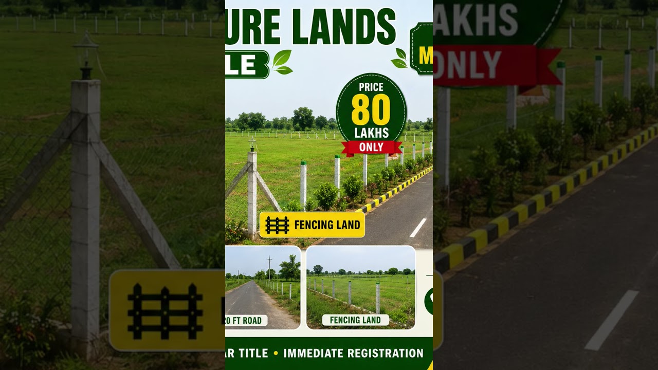 1acre Agriculture sale near Marpally Mandal #9676185676 #buildingplot #buyflats  #townshipproject
