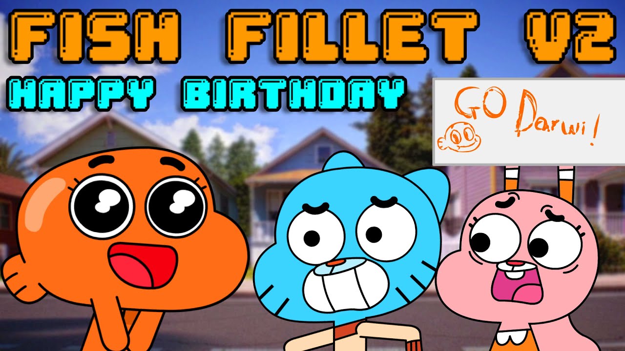 FNF FISH FILLET V2 HAPPY BIRTHDAY
