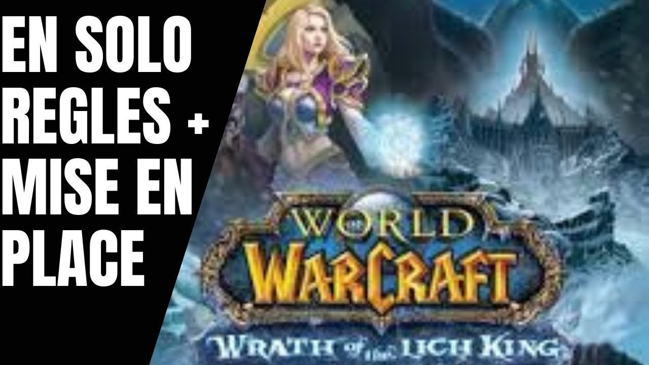 World of warcraft : wrath of the lich king pandemic system règles + mise en place