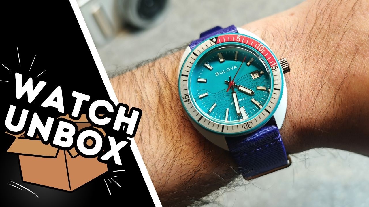 Вживаюсь в ностальгию по 90-м с этими часами. Распаковка Bulova Snorkel!