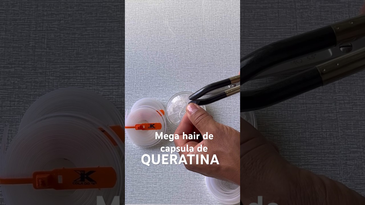 Mega hair de Micro Capsula de Queratina #shots