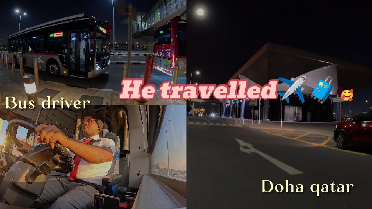 LIFE AS A BUS DRIVER IN DOHA/QATAR ||Evening shift 