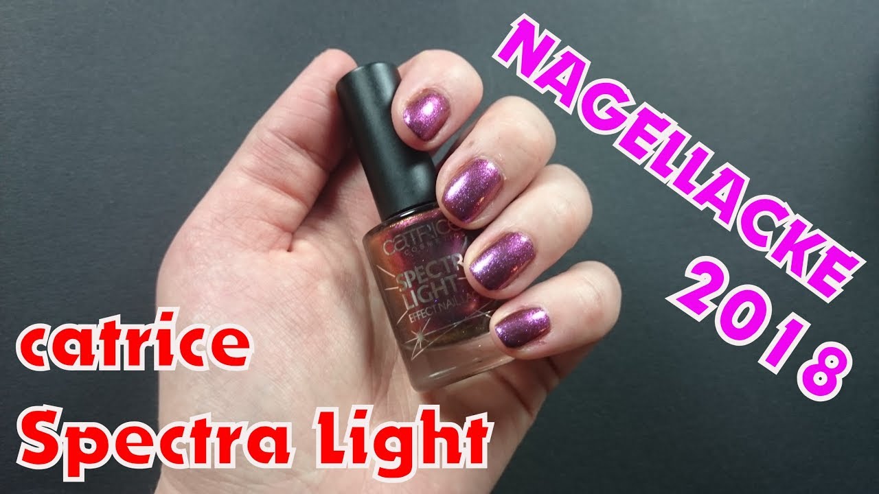 CATRICE Nagellack 2018 (Spectra Light live swatches)