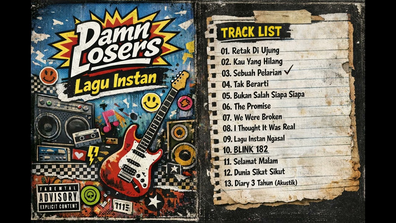 Damn Losers – Lagu Instan (Full Album)