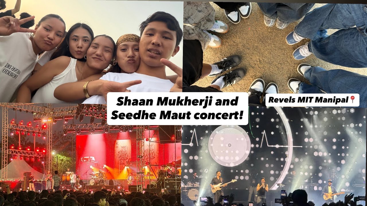 Shaan Mukherji and Seedhe Maut concert in Manipal!/Revels MIT Manipal/Tibetan vlogger