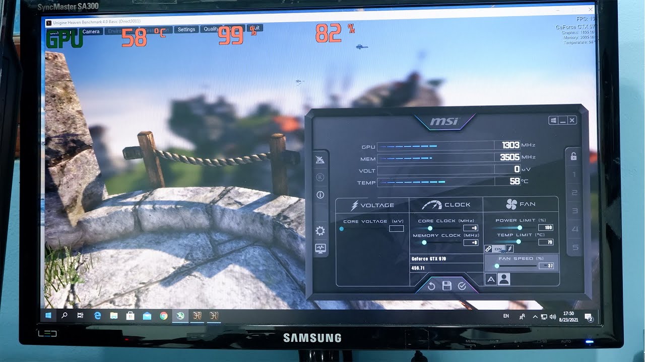 ยืดอายุใช้งานการ์ดจอ ให้อยู่นานๆด้วยโปรแกรม msi after burner