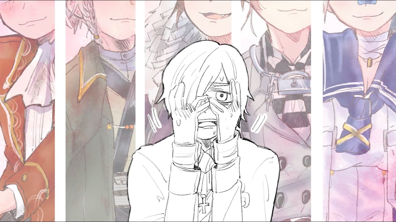 【手書き】墓囚のSo Close (Andrew x Luca)