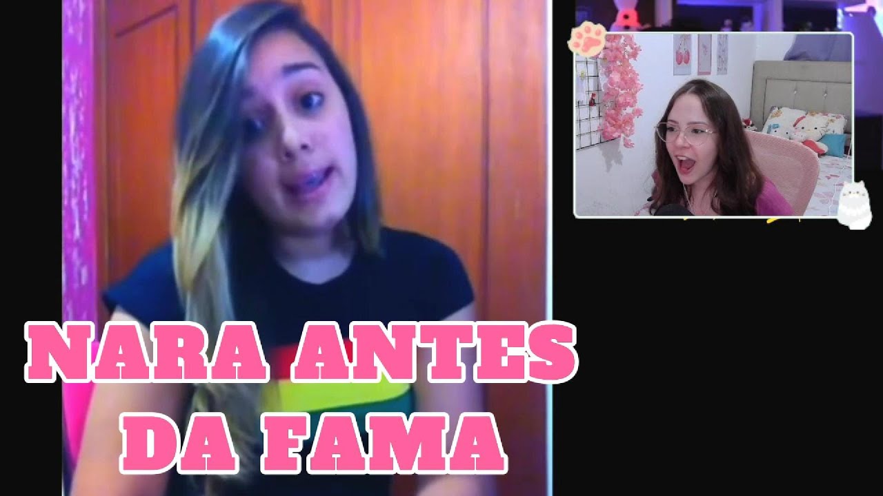 CAROL REAGE A NARA CANTANDO RAP DO CS - NARAFPS ANTES DA FAMA