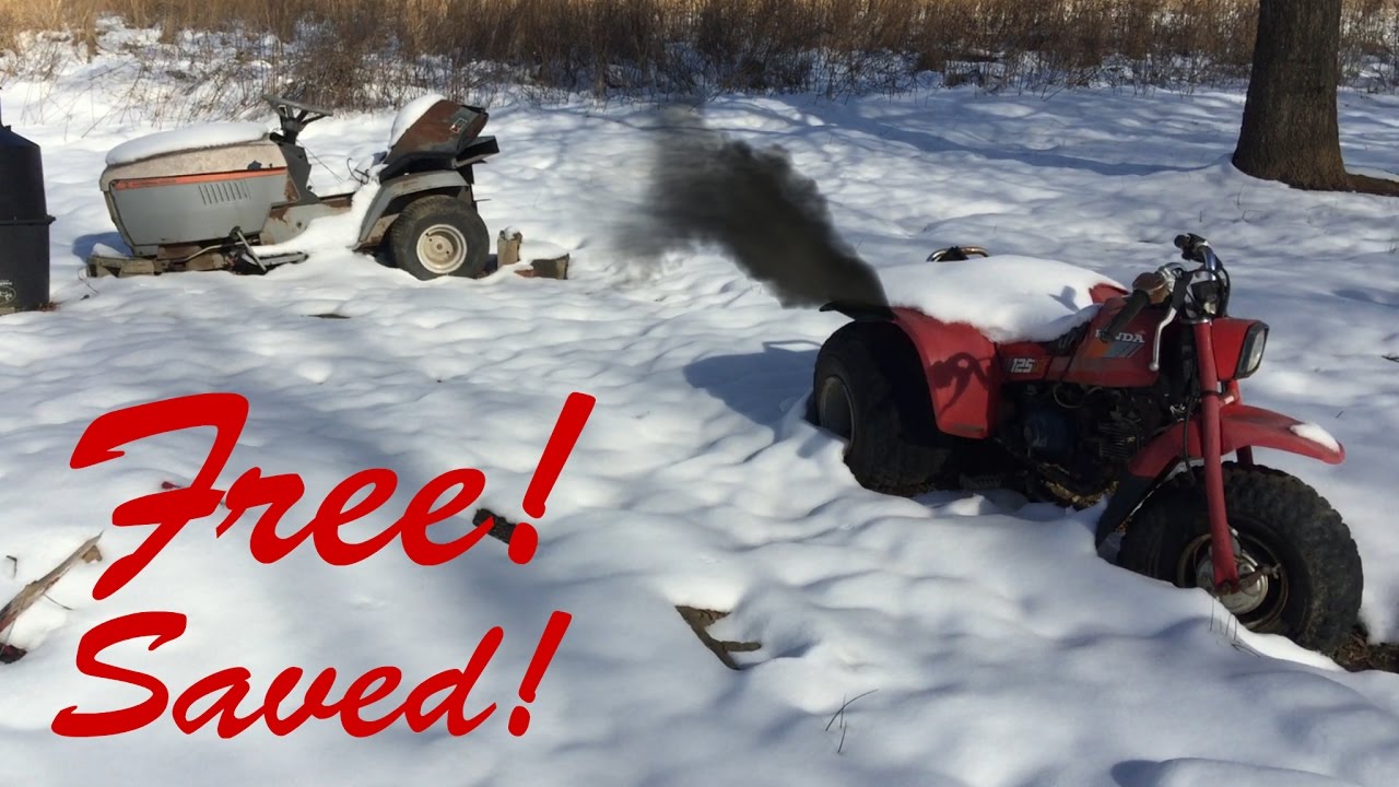 Free 1985 Honda ATC 125M Restoration Part 1
