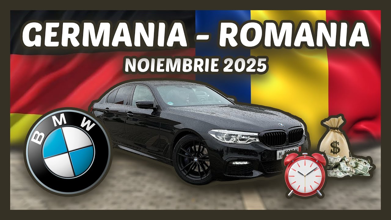 MÜNCHEN-BUCUREȘTI CU BMW 530i🔥NOIEMBRIE 2025 #germania #romania #trip #bmw #zbenga