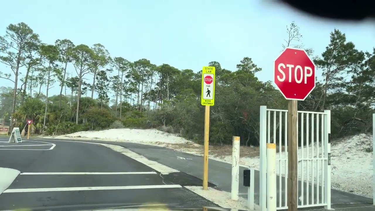 Spring break traffic to go see my family at St Andrew’s State Park