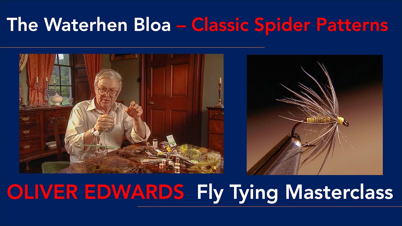 Tying the Waterhen Bloa a fly Tying Masterclass with Oliver Edwards