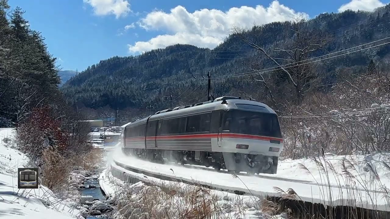 冬の飛騨路 JR東海 高山線 キハ85 hc85 